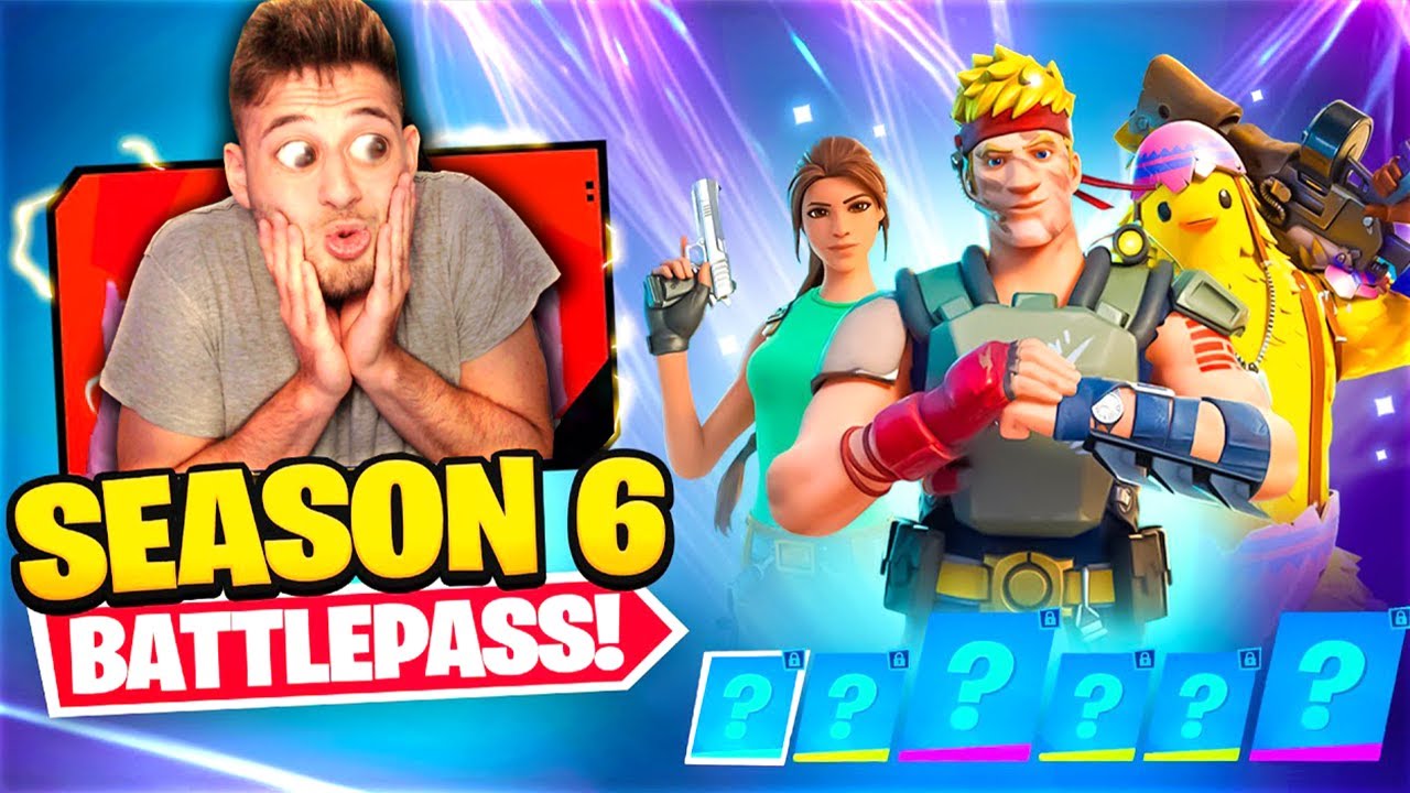 ΞΕΚΛΕΙΔΩΣΑ ΟΛΟ ΤΟ SEASON 6 BATTLE PASS! (Fortnite Greek)