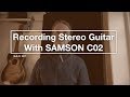 Capture de la vidéo Recording Stereo Guitar With Samson C02 - For A Tv Documentary