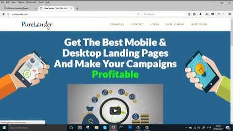 create the best landing pages that converts using purelander