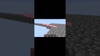 Minecraft is Scary! (Randall plays) #minecraft #minecraftshorts #silly #funny #funnyshorts #share