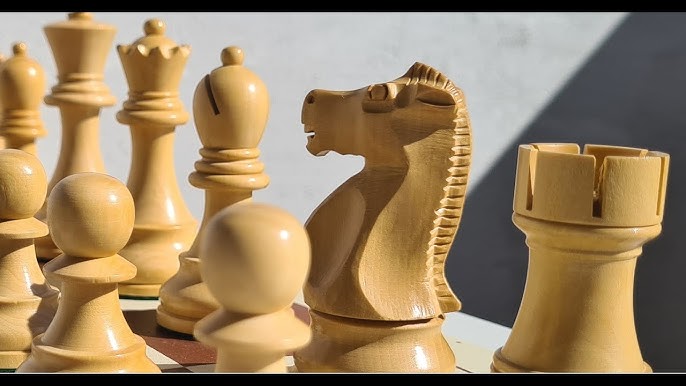 The Fischer Spassky 1972 Series Commemorative Chess Pieces - 3.75