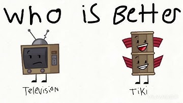 Object overload tortamant television and tiki