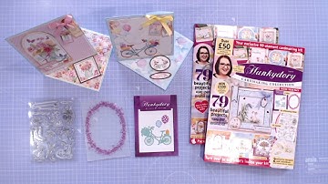 Easy Twisted Easel Card Tutorial with Hunkydory Cardmaking Collection Kit 7