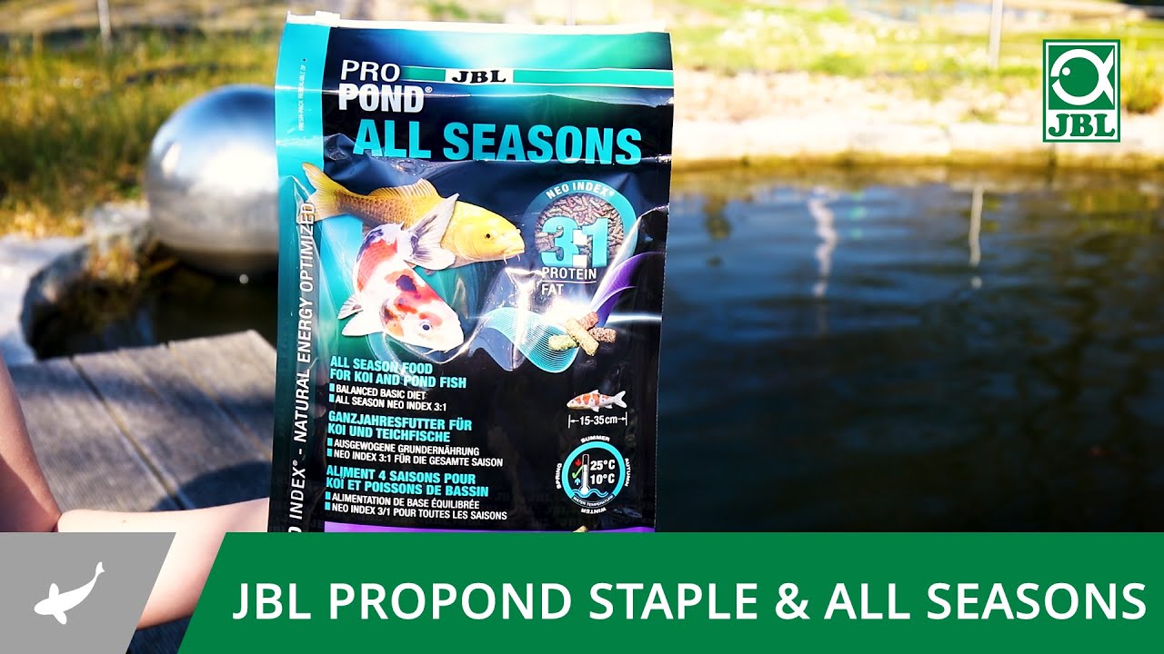 Wo ist der Unterschied bei den beiden TeichGanzjahresfuttern JBL