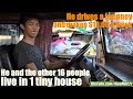 Living in Extreme Poverty in Manila Philippines. Life in Manila Slums. A Poor Jeepney Driver
