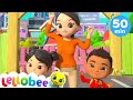 Lellobee - Happy Place | Kids Fun &amp; Educational Cartoons | Moonbug Play and Learn