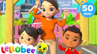 Lellobee - Happy Place | Kids Fun &amp; Educational Cartoons | Moonbug Play and Learn