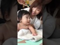 赤ちゃん大好きベビーマッサージ〜背中のマッサージ♪