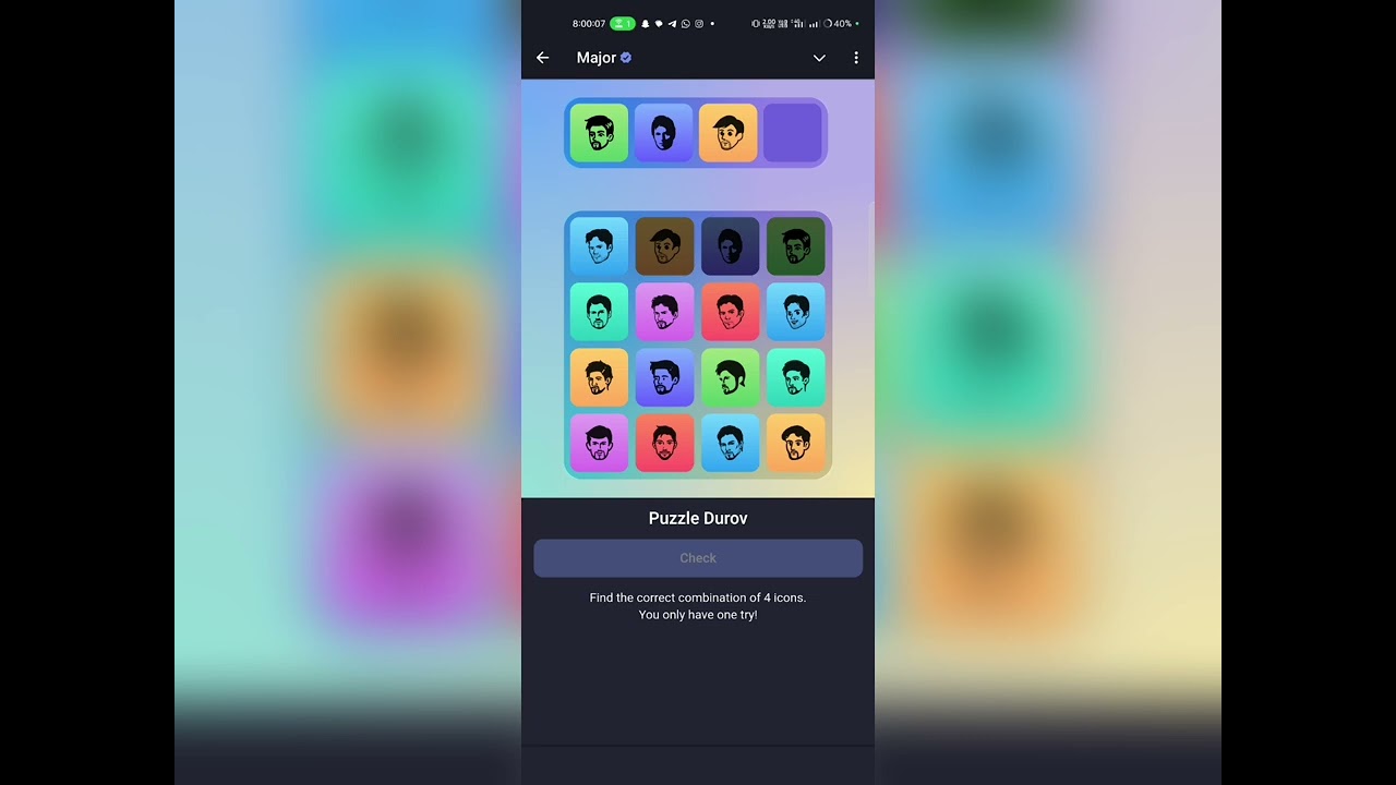 major Airdrop today combo cards puzzle Durov combo cards October 10 