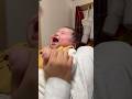 【生後3ヶ月27日】グループ魂の曲に喜ぶむぎちゃん #baby #赤ちゃん #生後3ヶ月 #toddler #eating #ASMR #cute #japan  #yt:cc=on