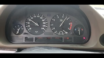 BMW 740i e38 4.4 V8 (286hp) Acceleration Sound