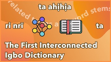 We built a hyperconnected Igbo dictionary for Nkọwa okwu