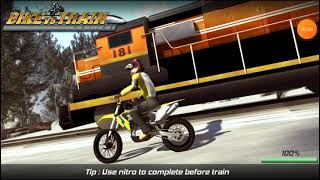 Bike Vs Train top speed train race challenge game screenshot 5