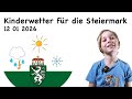 Kinderwetter für die Steiermark 2026 01 12