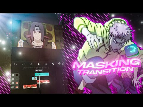 How I Make Masking Transition in Alight Motion - Tutorial