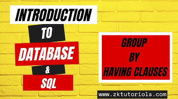 10 GroupBy Having Clauses | OrderBy In SQL |SQL For Beginners