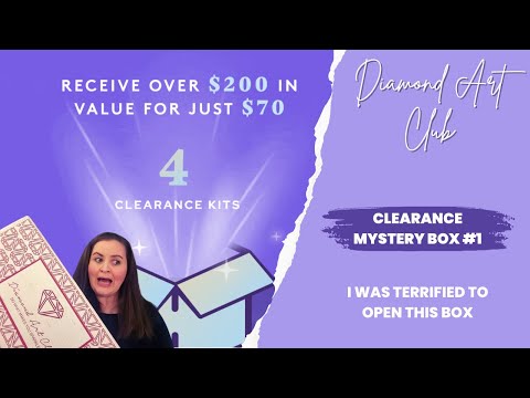 Diamond Art Club Clearance Mystery Box 