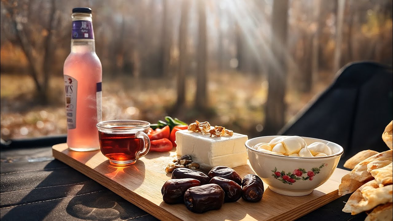 The Most Relaxing Camping Breakfast You’ll Ever See 🍁 