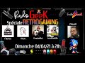 Radiogeek 30 spciale rtrogaming avec fabrice recalbox vicos emule moi lord paddle