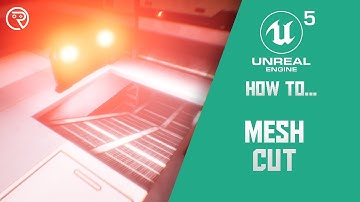 How to... Use Mesh Cut in Unreal Engine 5 Modelling Tools