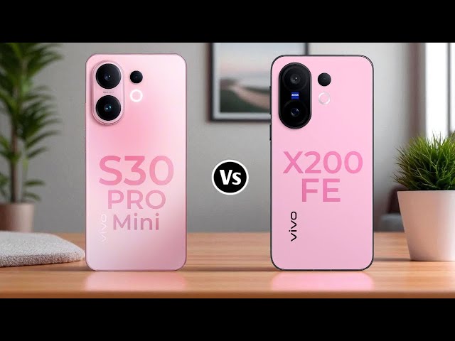 Vivo S30 Pro Mini (中国版X200 FE) 512GB Vivo S30 Pro Mini vs Vivo X200