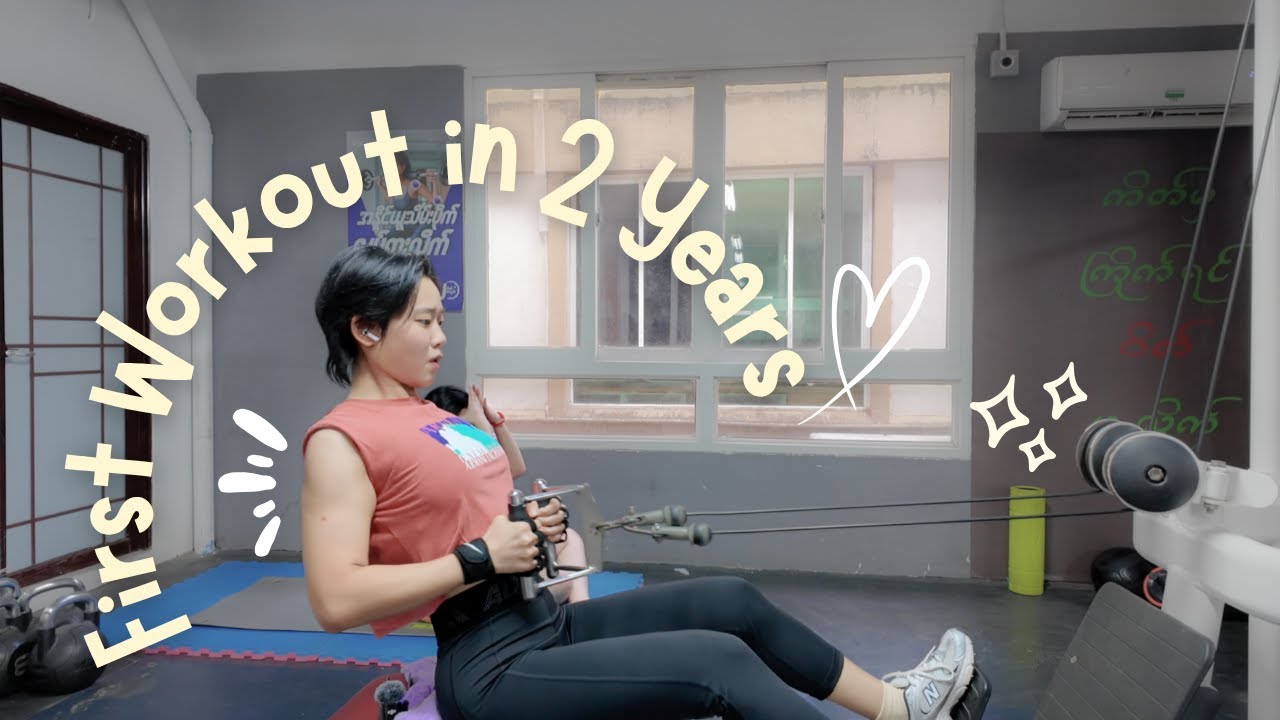 Back to the Gym After 2 Years | Workout with My Sister 💪