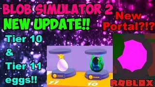NEW BEST *SHINY* BLOBS OPENED!! Update!! (Blob Simulator 2 Roblox)