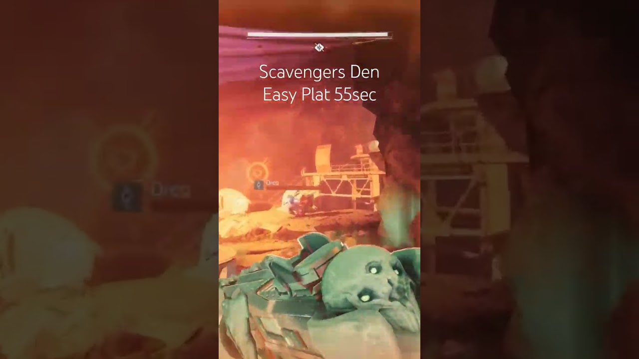 Scavenger's Den Plat Speedrun in 55 sec 