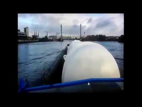RIO 2 arrival Hamburg through maze of canals