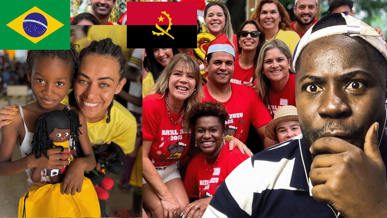 BRASILEIROS DÃO UM NATAL DIGNO PARA CRIANÇAS ANGOLANAS