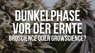 DUnkelphase vor der Ernte - Bro Science Vs. Grow Science