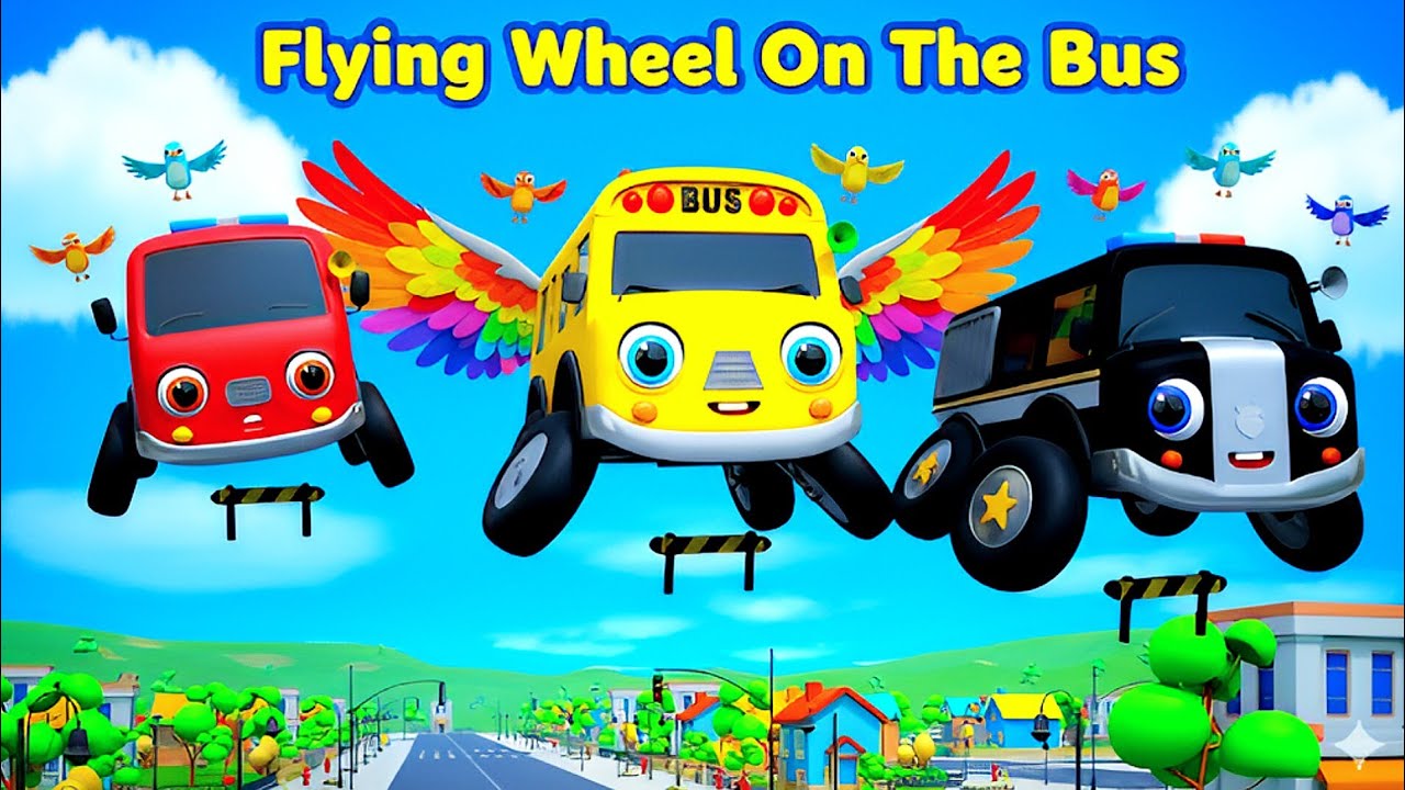 Wheels on the Bus - Rocket Rescue! | Nursery Rhymes & Kids Songs