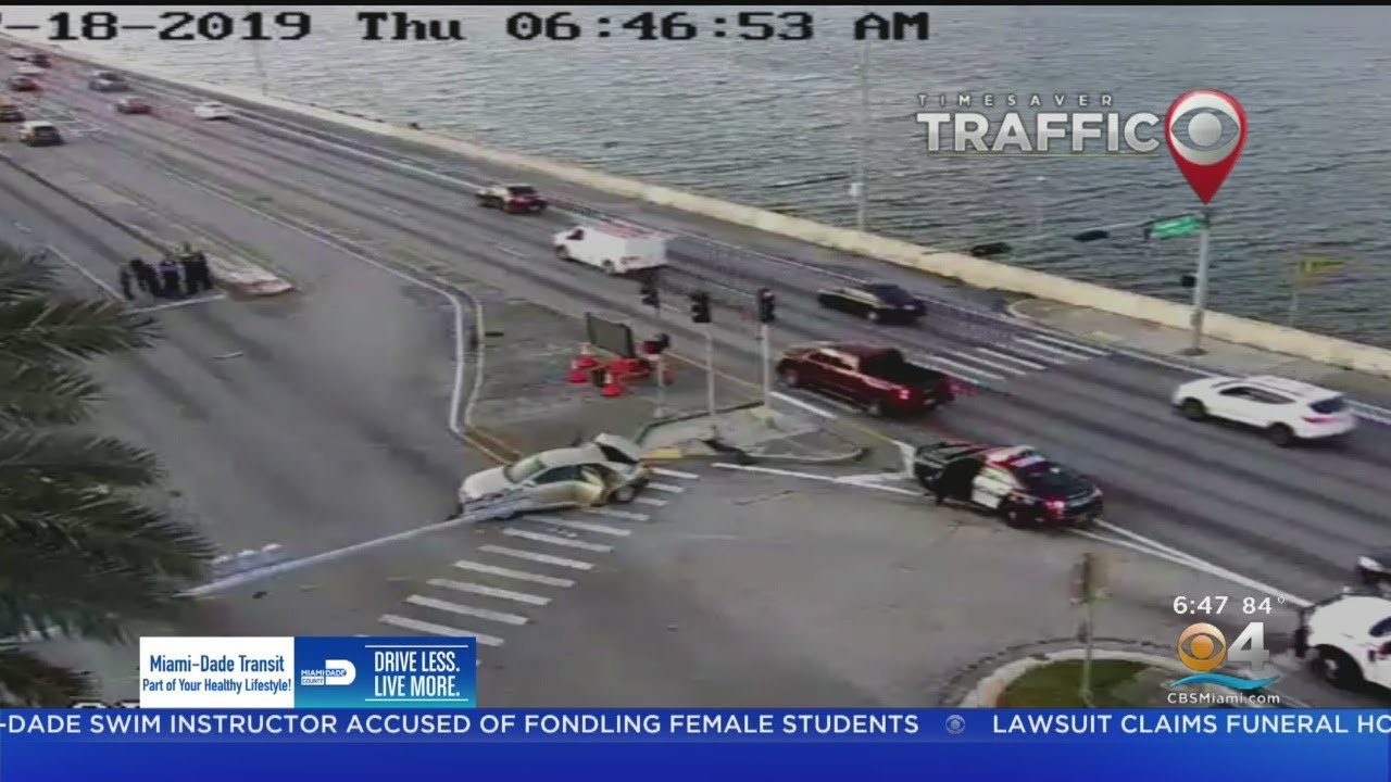 Deadly Crash On MacArthur Causeway YouTube