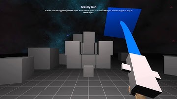 Reactive Grip Gravity Gun