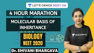 Molecular Basis of Inheritance | 4-Hour Marathon | NEET Biology | NEET UG | Dr. Shivani Bhargava