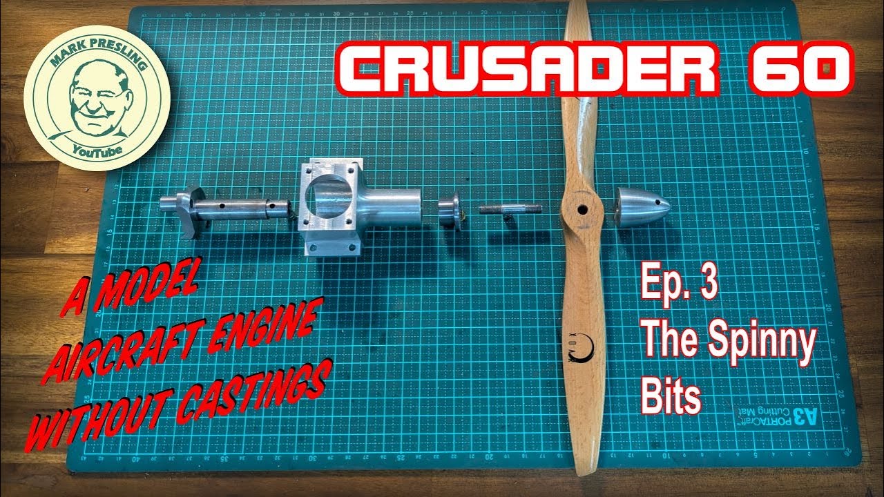 Crusader 60. Модель авиадвигателя, которую можно построить без отливок. Эп. 3 — Детали крепления ...