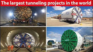 The largest crossover Tunnel Boring Machine in the world
