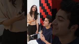 Watching Movies &amp; Getting Haircuts While Handcuffed Together! 🔗😱 | Sarthak Sachdeva shorts | #shorts