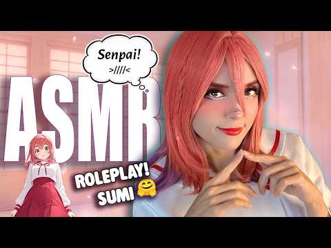 ASMR💖Tu Novia TÍMIDA intenta darte Mimos (y se pone muy nerviosa)😳Roleplay con Cosplay de Sumi-chan