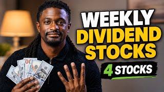 Get Paid DIVIDENDS ‼️ Every Single Week With These 4 Stocks ‼️