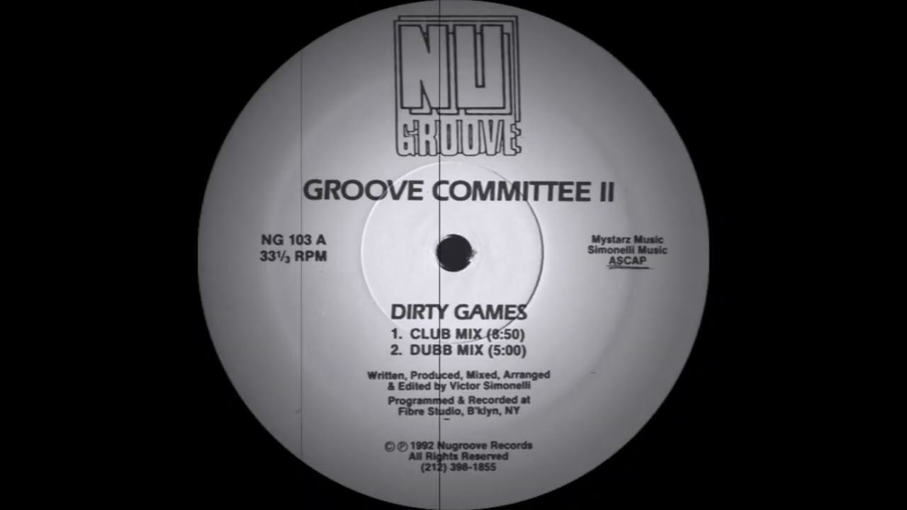 Groove Committee II - Dirty Games (Dubb Mix) NU Groove Records