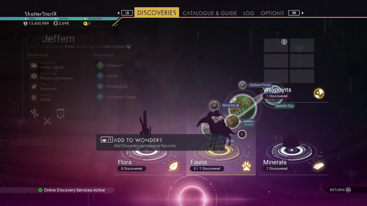 RENDEZVOUS 3 SYSTEM (NO MAN'S SKY: ADRIFT)