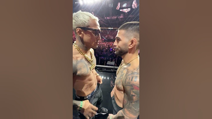 TENSÃO PURA NA ENCARADA ENTRE CHARLES DO BRONXS E ILIA TOPURIA 👀 #UFC317 #shorts