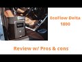 ECOFLOW DELTA REVIEW: Watch BEFORE Buying, Pros & Cons of the EcoFlow Delta Solar Powered Generator