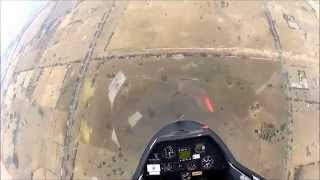 Quick spin in a glider.