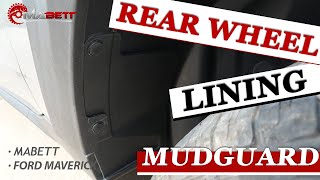 Mabett Rear Wheel Lining Mudguard for Ford Maverick! #fordmaverick #caraccessories