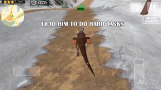 Extreme Dino Rex Snow Cargo - Gameplay video screenshot 1
