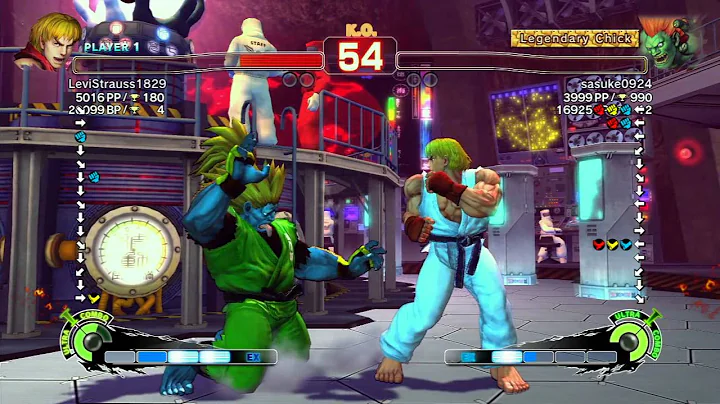 LeviStrauss1829 (Ken) vs sasuke0924 (Blanka) - SSF4 Arcade Edition Xbox Live Ranked Match