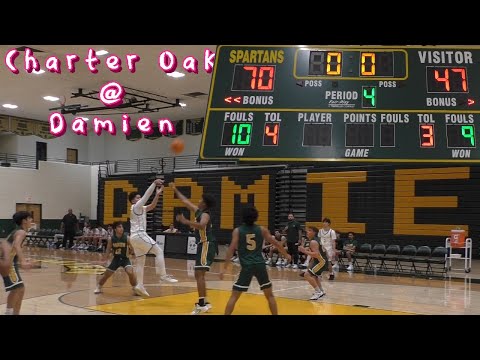 Charter Oak Boys Jr. Varsity Basketball @Damien 11/29/22