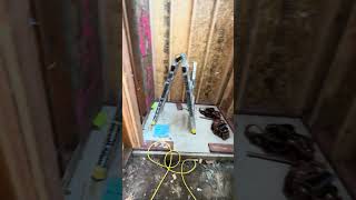 Closet framing for water heater